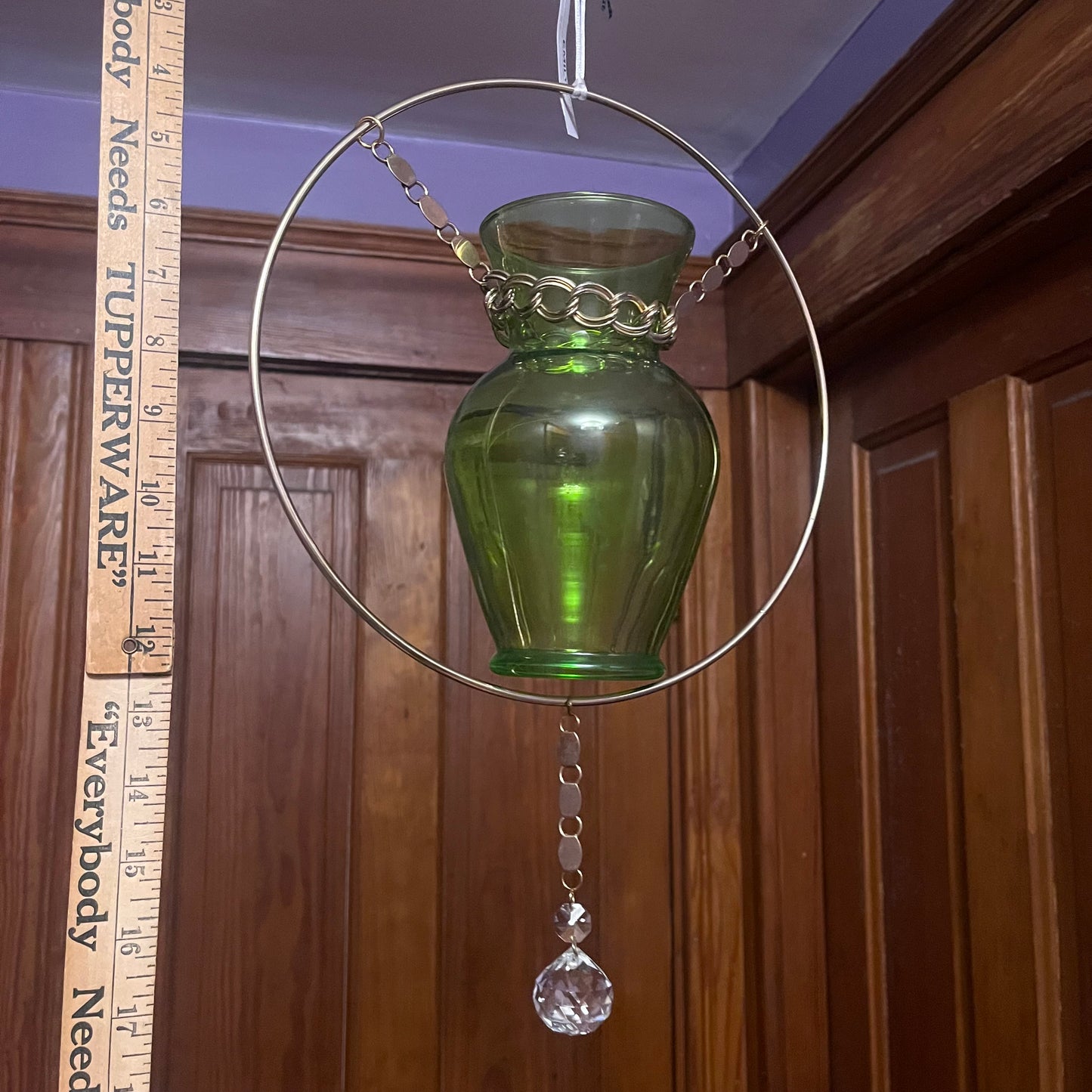 Green propagation station with crystal