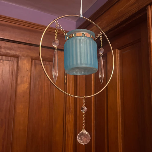 Aqua propagation station, three crystals